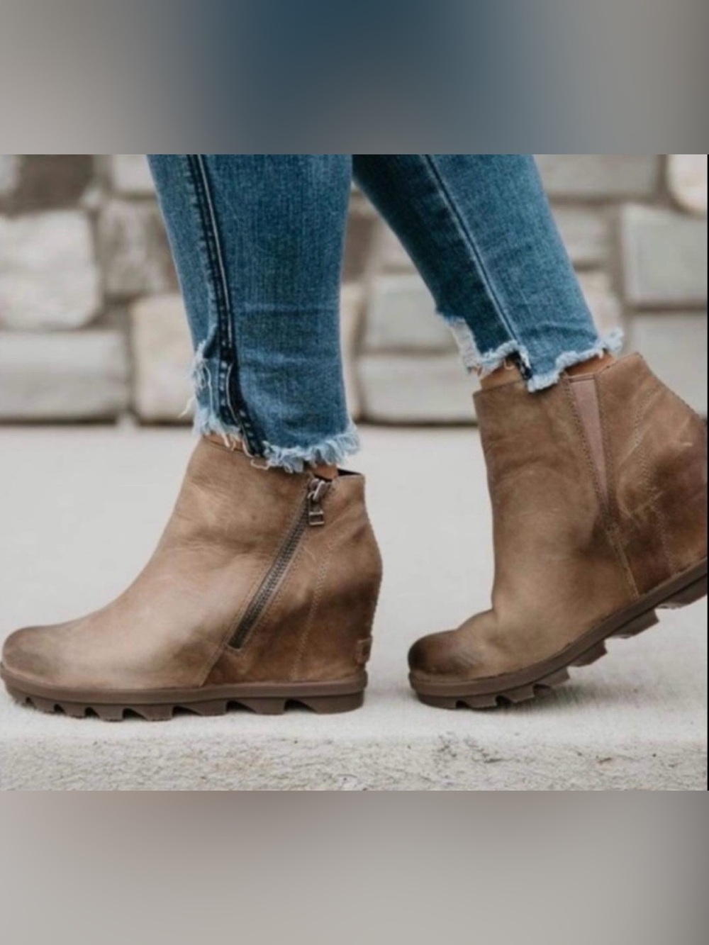 Sorel Joan of Arctic Wedge Bootie NWB 8.5
